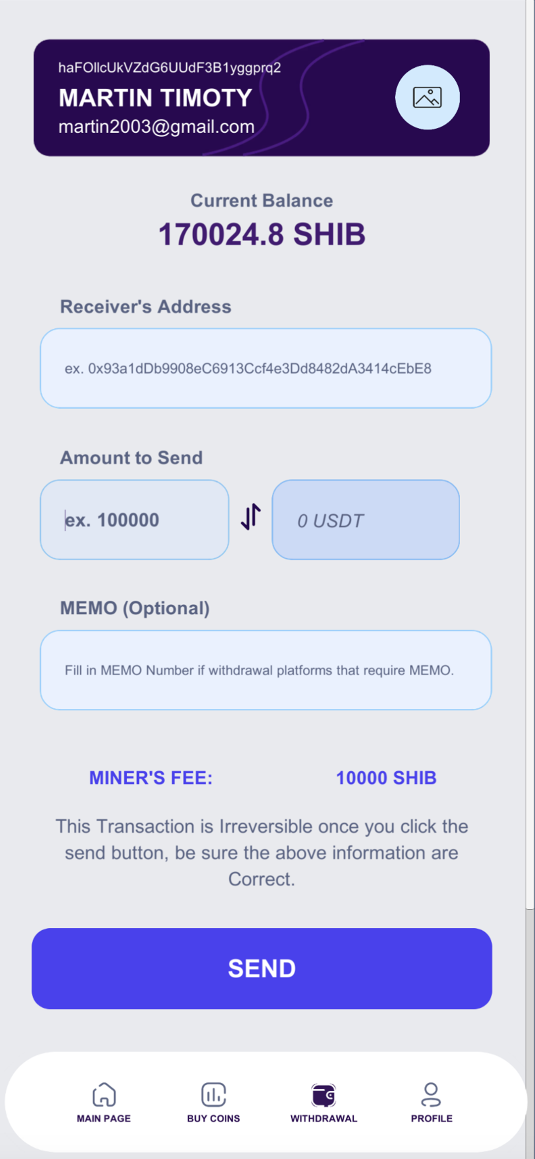 SHIBA Fast Miner UHD3